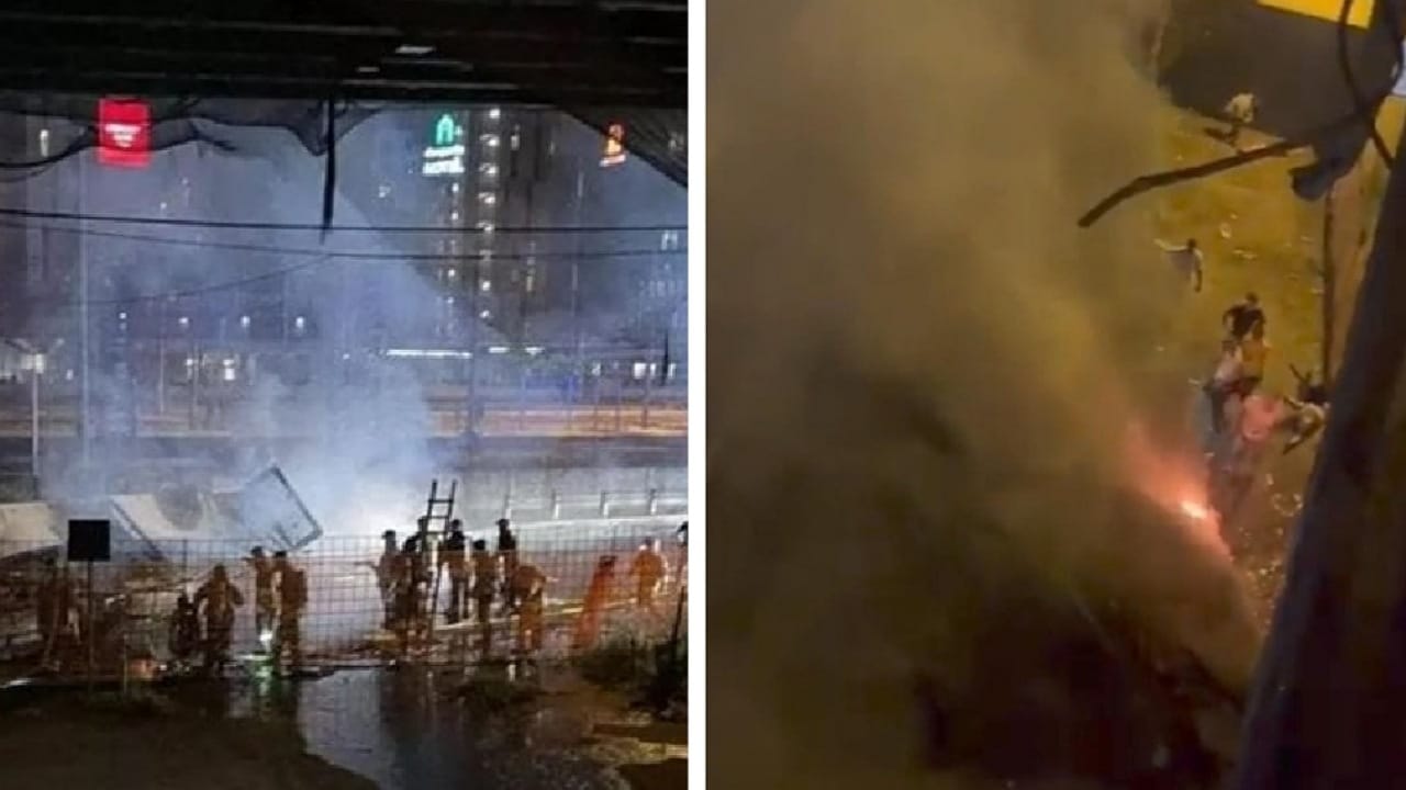 وفاة 20 شخصاً إثر سقوط حافلة من أعلي جسر بـ إيطاليا.. فيديو