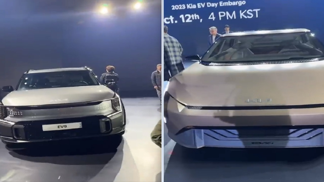 جانب من إطلاق سلسلة سيارات كيا الكهربائية الجديدة..فيديو