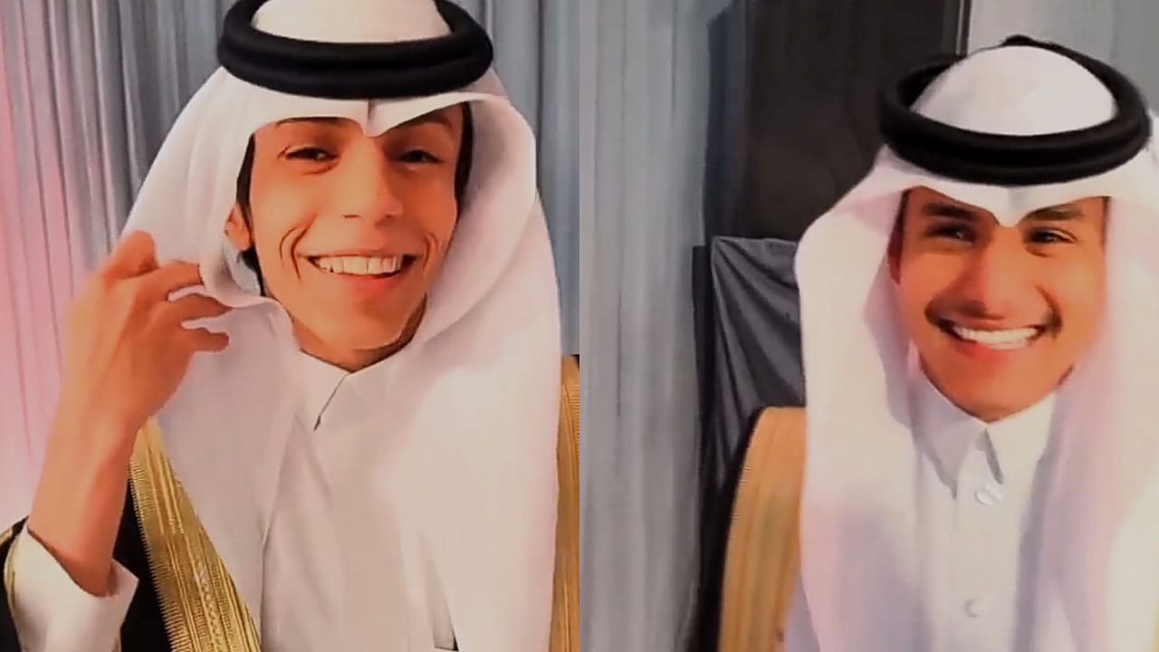 فايز المالكي يتفاجئ بأصغر عريس في زواج جمعية إنسان .. فيديو