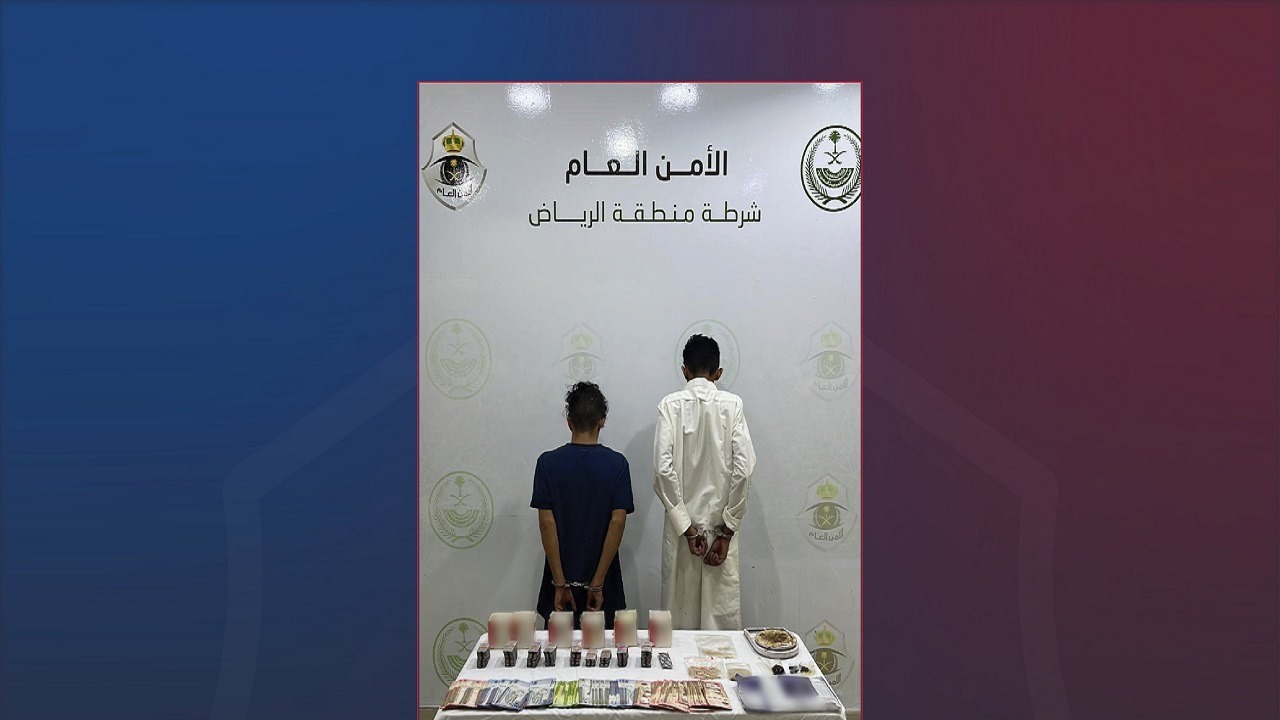 الإطاحة بمواطنين اتخذا شقة سكنية وكرًا لترويج المخدرات في الرياض