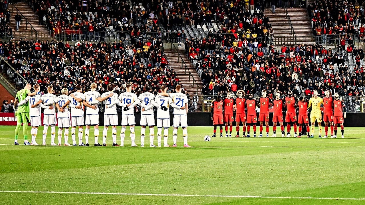 يويفا يصدر بيانًا رسميًا بشأن نتيجة مباراة بلجيكا والسويد