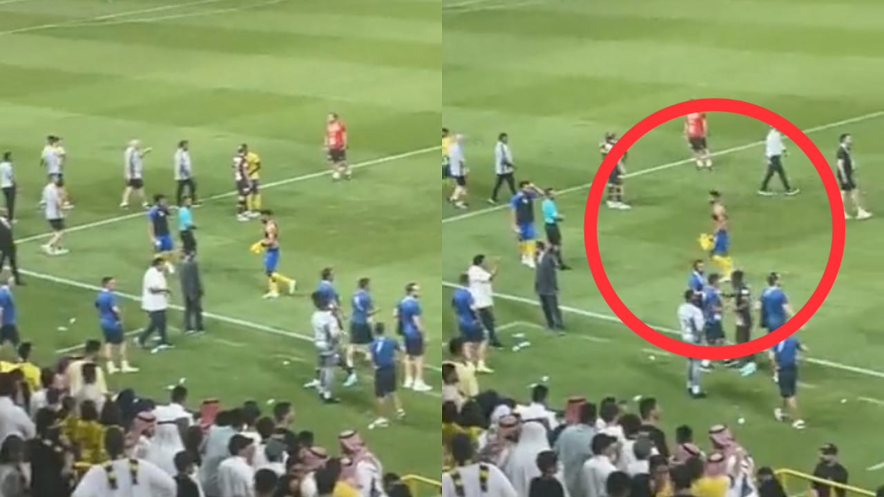 عبدالإله العمري يغادر الملعب غاضبًا دون الاحتفال بالفوز .. فيديو