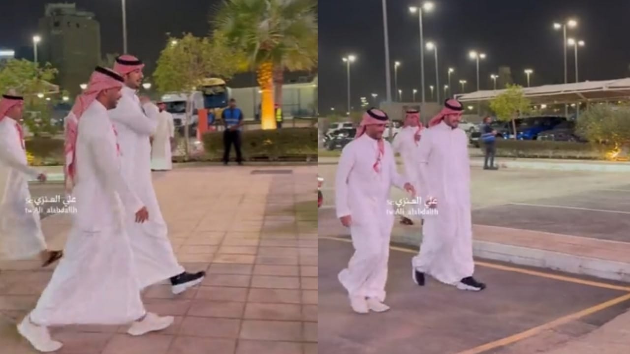 الأمير تركي بن سلمان يصل الأول بارك قبل مواجهة النصر .. فيديو