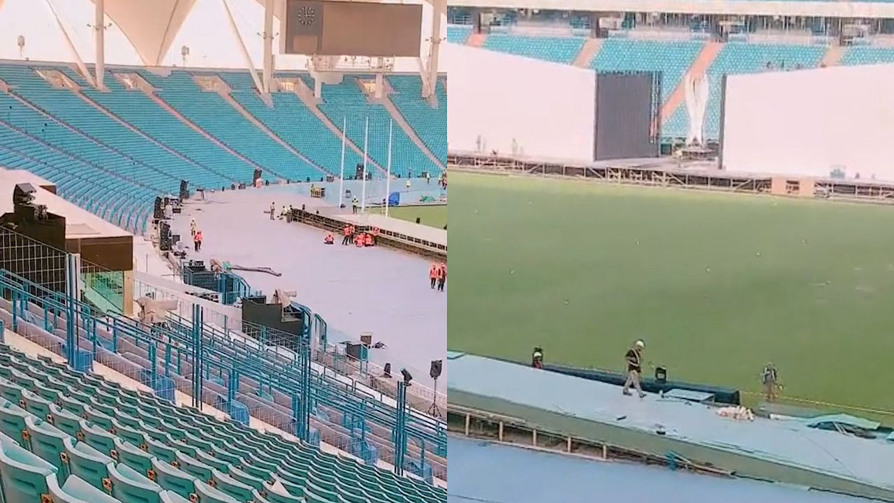 الكشف عن استعدادات حفل دورة الألعاب السعودية .. فيديو