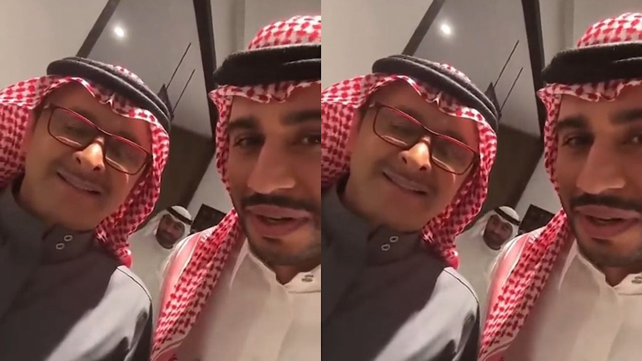 ردة فعل عبدالمجيد عبدالله أثناء التصوير مع أحد المعجبين .. فيديو