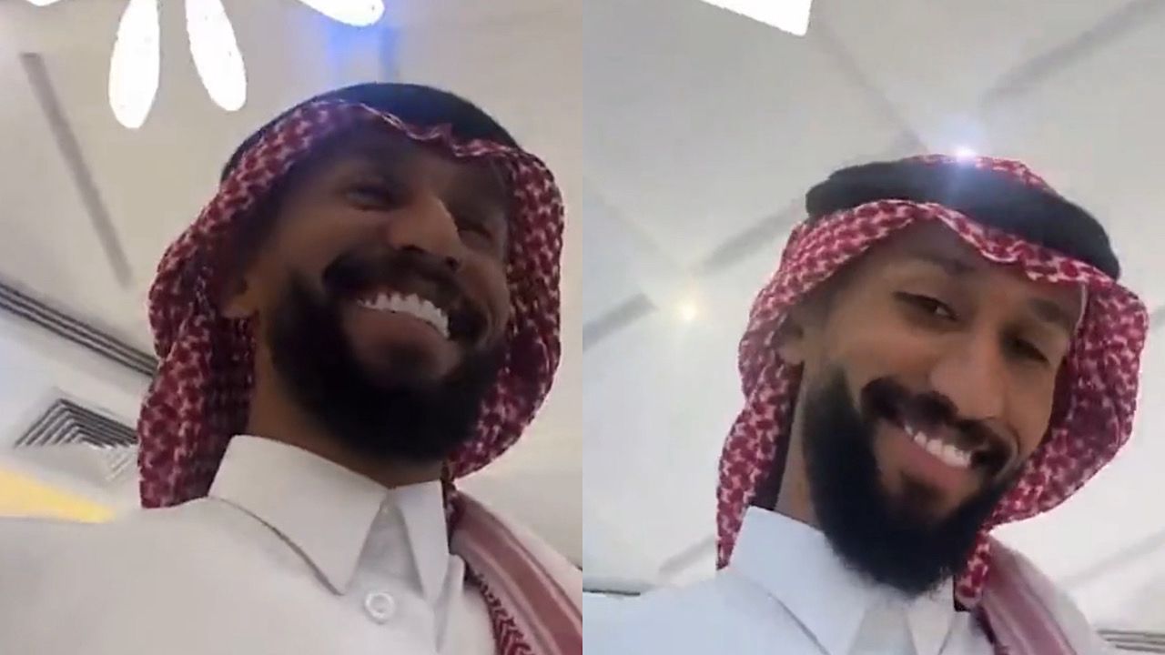 سلمان الفرج يحتفل بزواج خاله ويتفاعل على الأنغام بسعادة .. فيديو