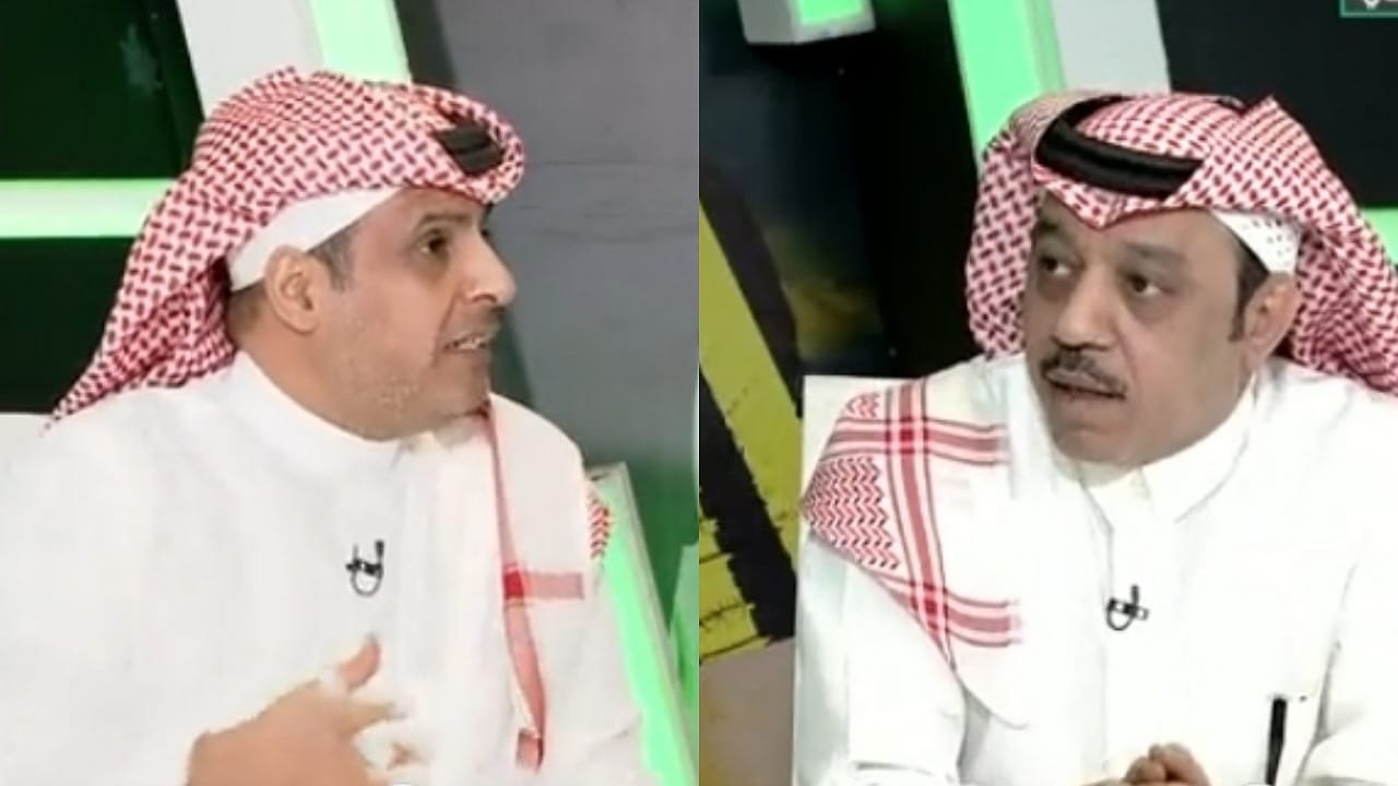 نقاش حاد بين الدبيخي والذايدي بسبب الهلال والنصر..فيديو