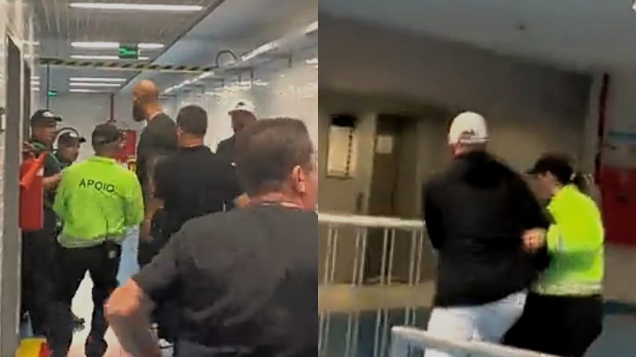 هجوم مدير الكرة في كورينثيانز على غرفة الـ VAR .. فيديو