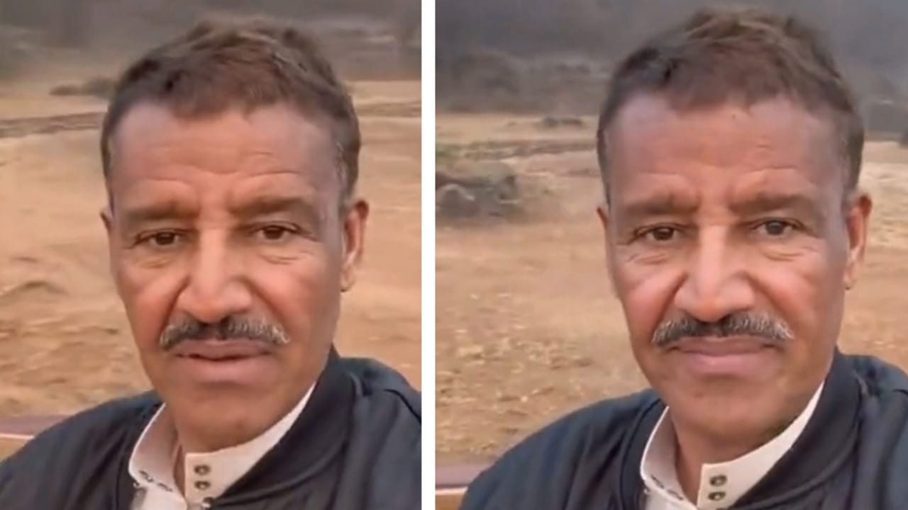 خالد عبدالرحمن يستمتع بأجواء الغابة..فيديو