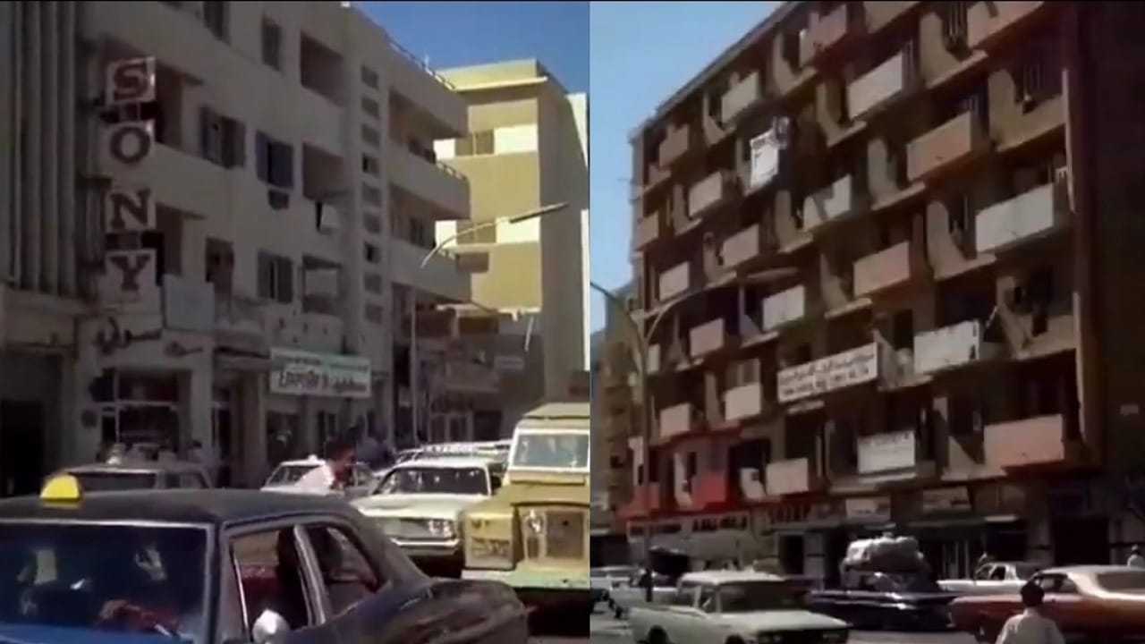 شوارع جدة قبل 50 عاما..فيديو