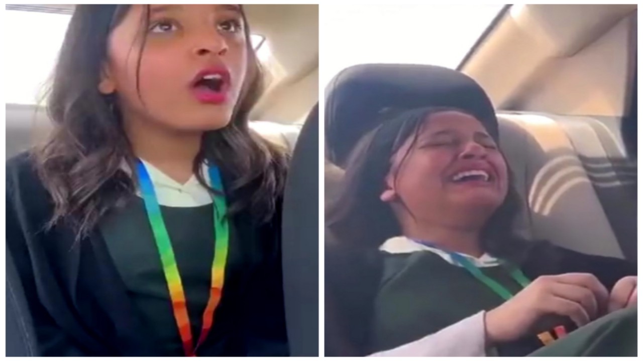 ردة فعل فتاة لحظة سماع خبر حادث شقيقتها .. فيديو