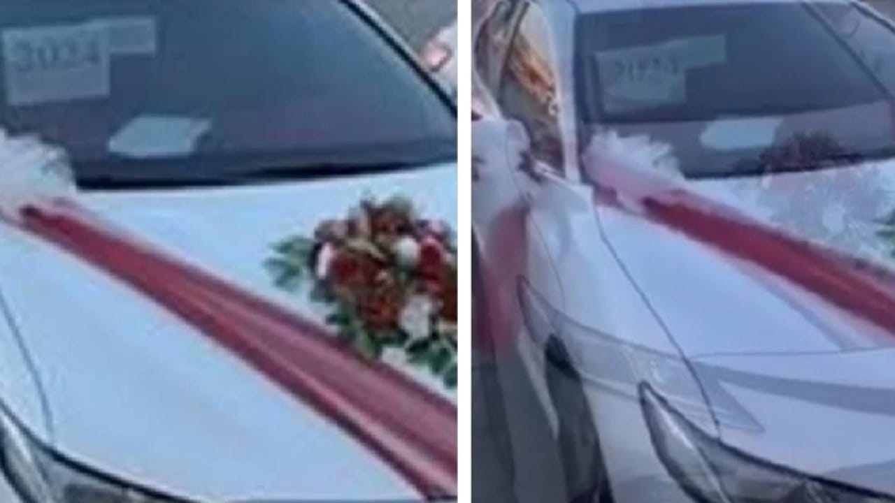 سيدة تهدي زوجها سيارة فاخرة بمناسبة زواجه بأخري.. فيديو