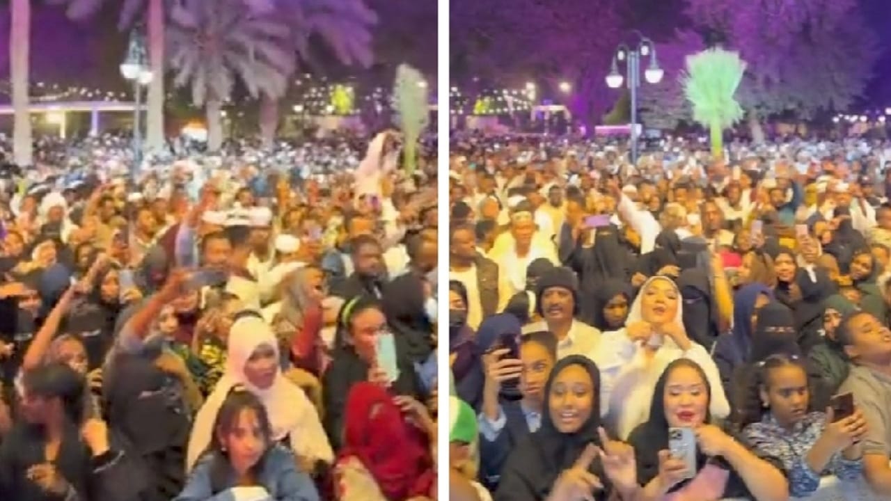 السودانيين يحتفلون بفوز المملكة باستضافة معرض إكسبو 2030.. فيديو