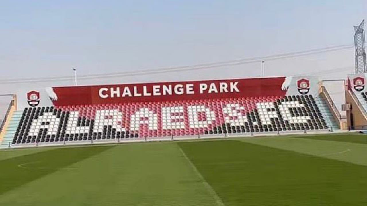 إطلاق اسم challenge park على ملعب نادي الرائد