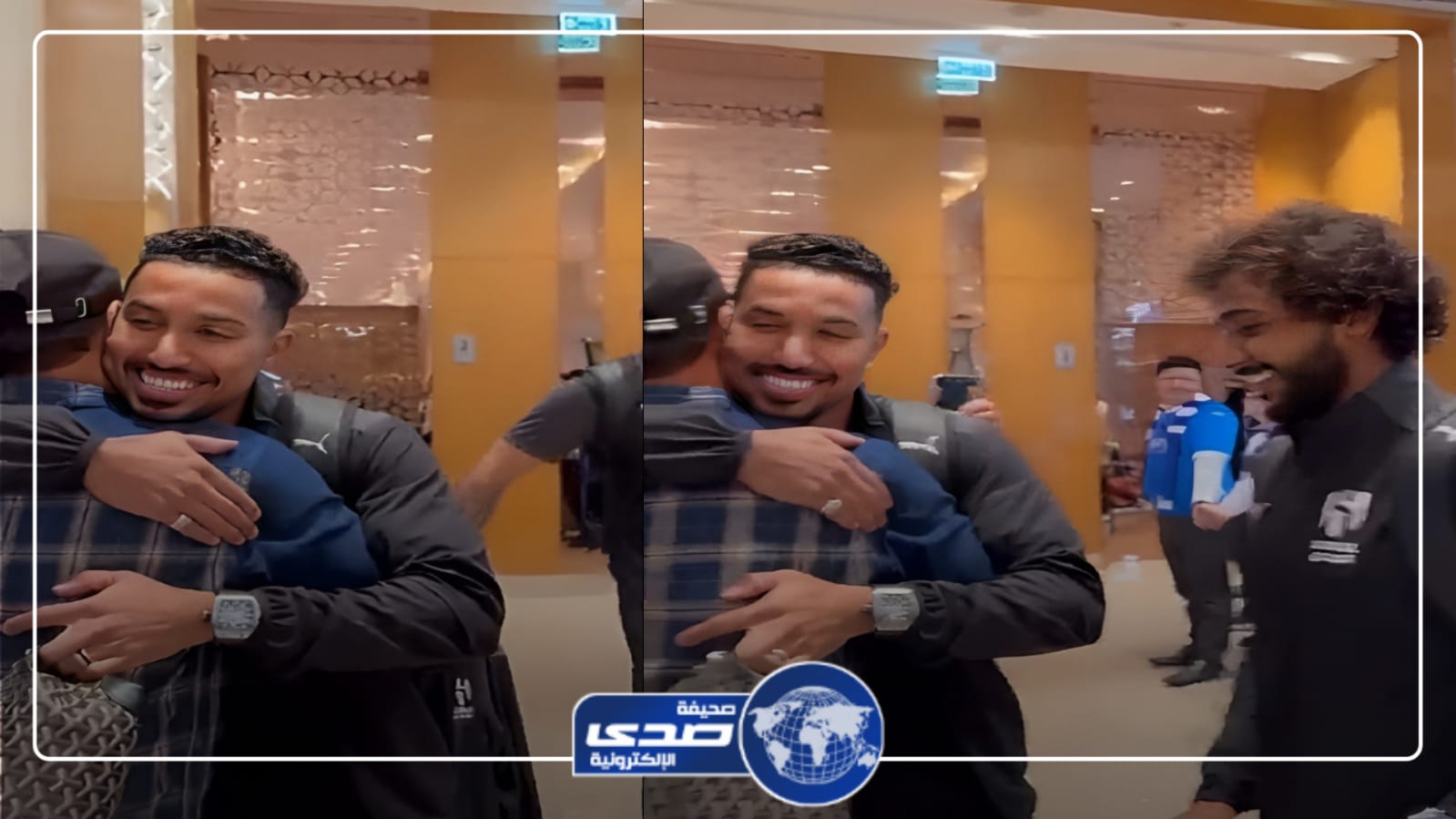 الشهراني مع مسؤول سابق بالهلال: ما تغير نفس الشنب .. فيديو