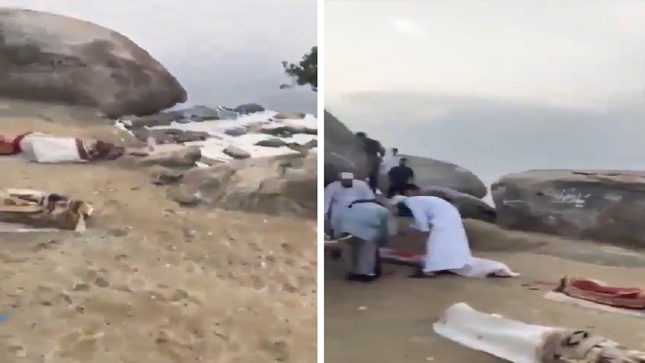وفاة 4 أشخاص بسبب صاعقة رعدية في جبل غار ثور .. فيديو