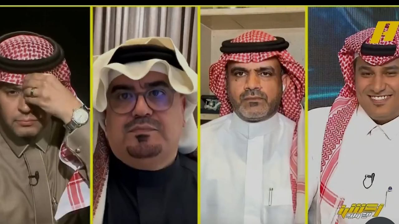 نقاش بين سامي الحريري وحامد البلوي وصالح أبو نخاع واحمد الفهيد حول الهلال .. فيديو