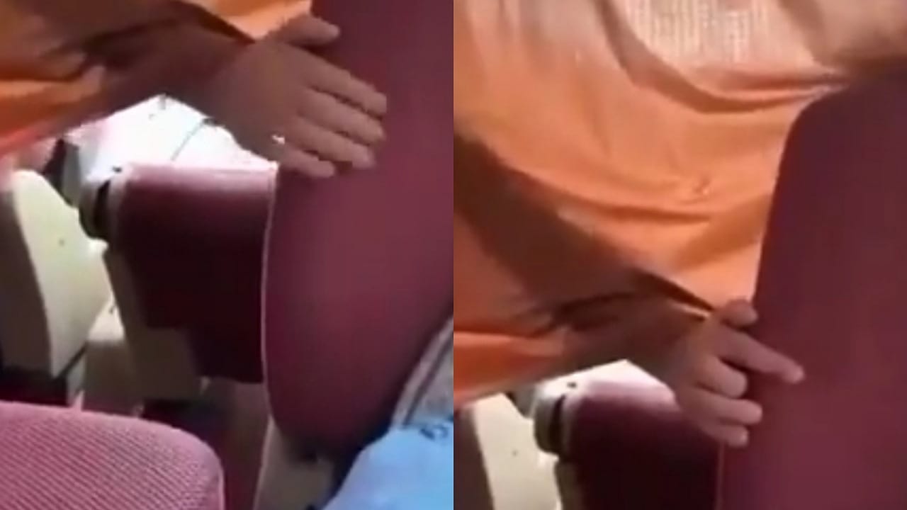 سائق يتحرش بطالبة أثناء توصيلها .. فيديو