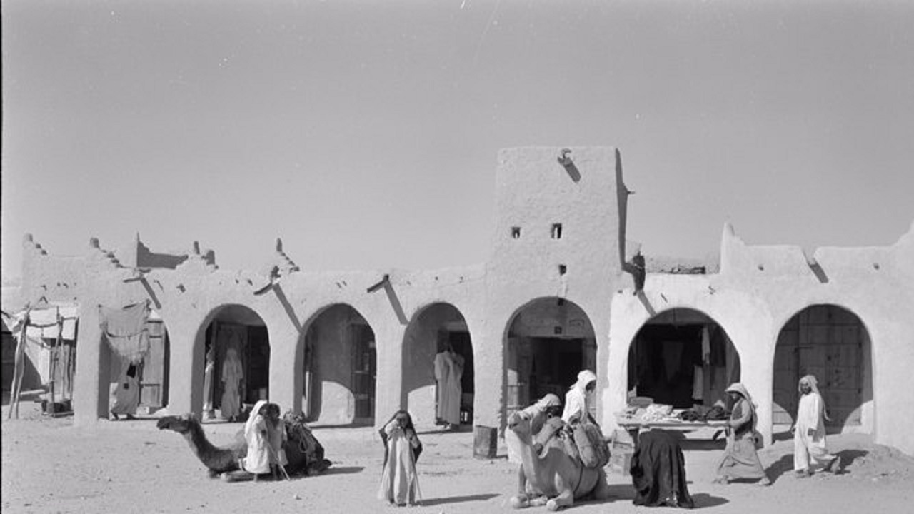 صور نادرة لسوق قرية السلمية بالخرج قبل 66 عاما