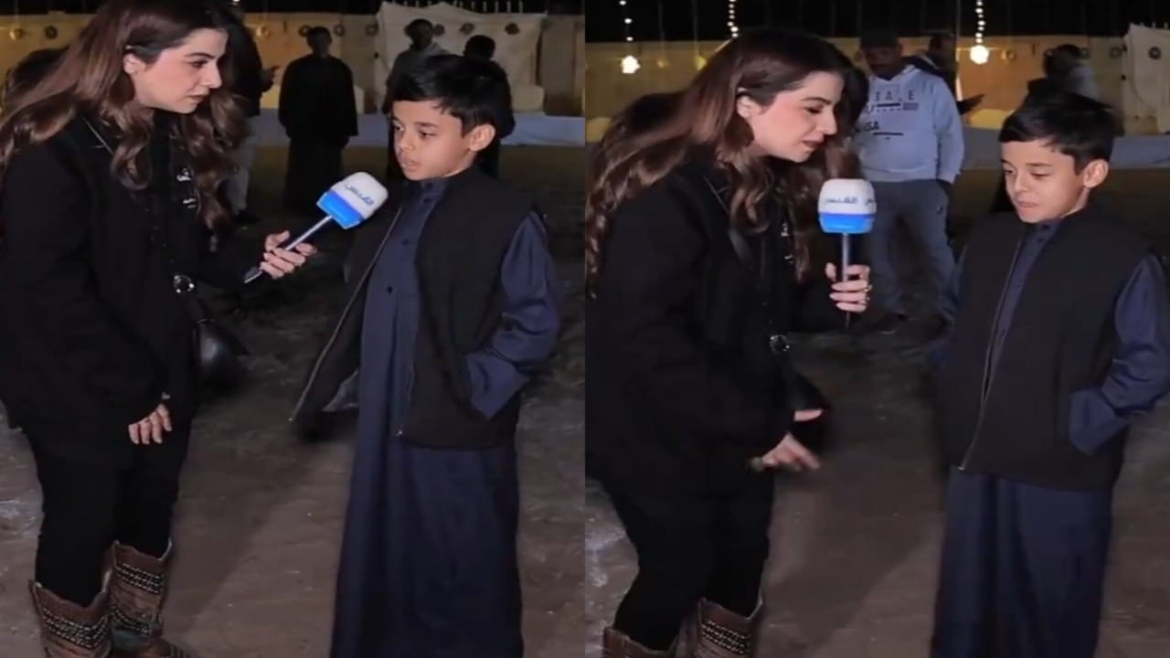 طفل يحرج بيبي الخضري: ابعدي شوي.. فيديو