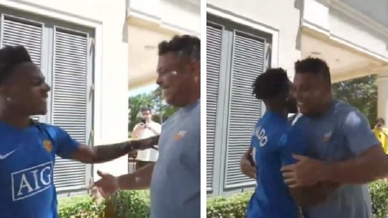 سبيد يلتقي بنجم ريال مدريد السابق في البرازيل .. فيديو