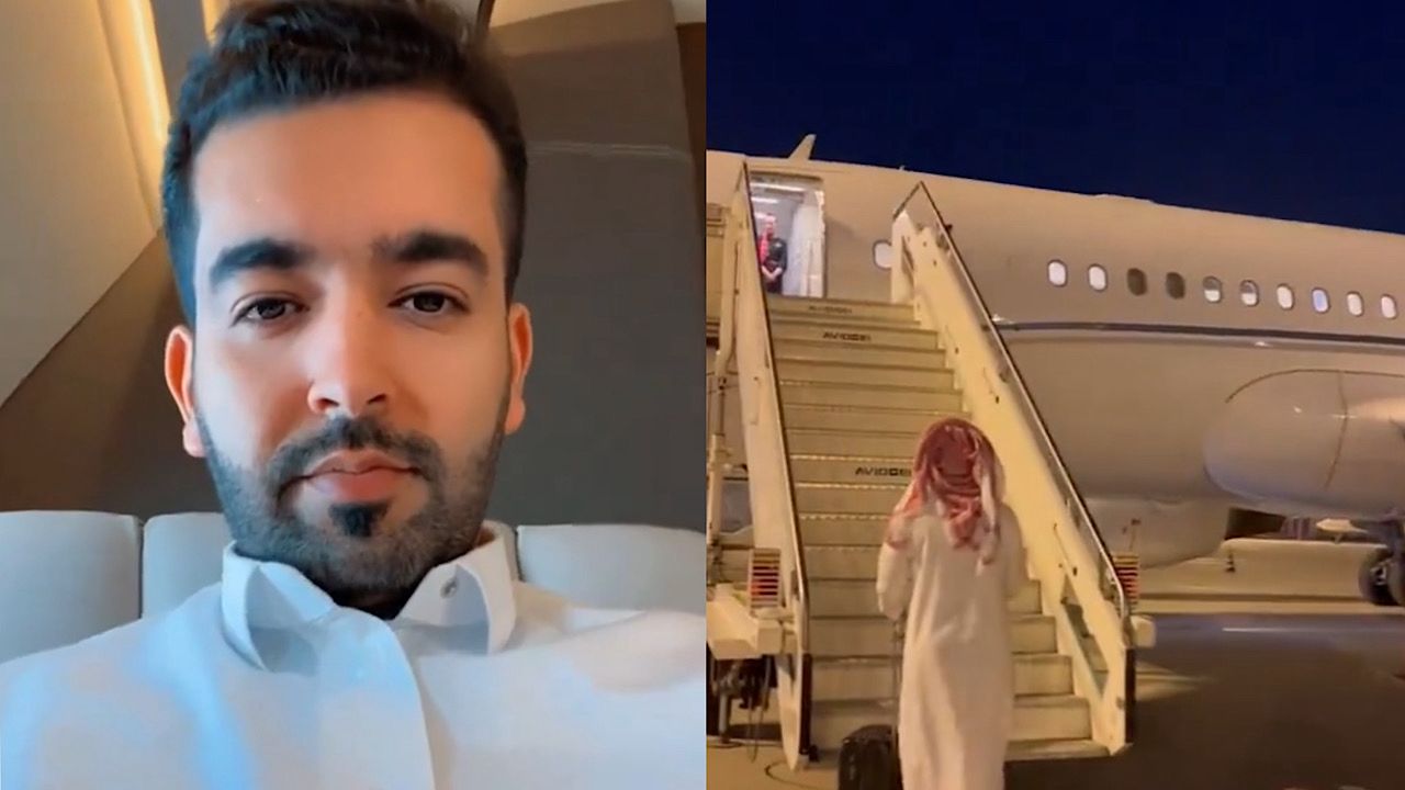 شاب يستعرض رحلته بطائرة خاصة من الرياض إلى تونس بتكلفة 650 ألف ريال .. فيديو