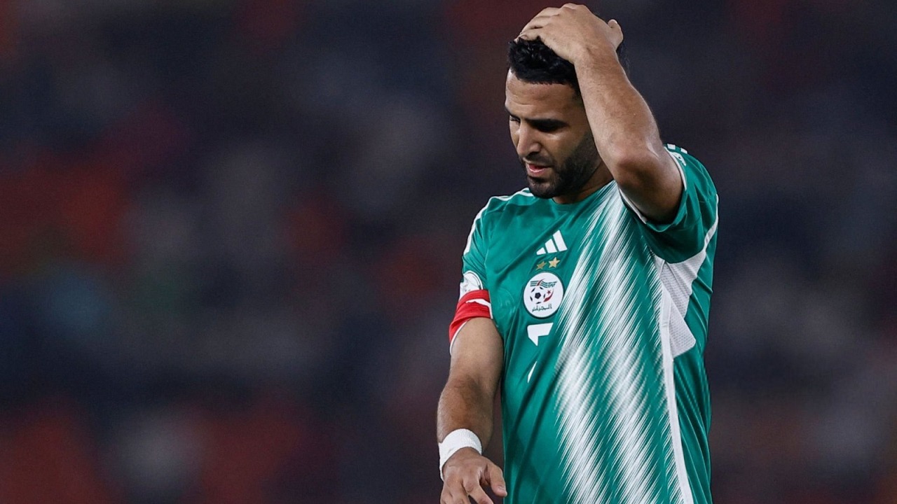رياض محرز بعد الإقصاء من كأس أفريقيا: عقلي مشوش الآن