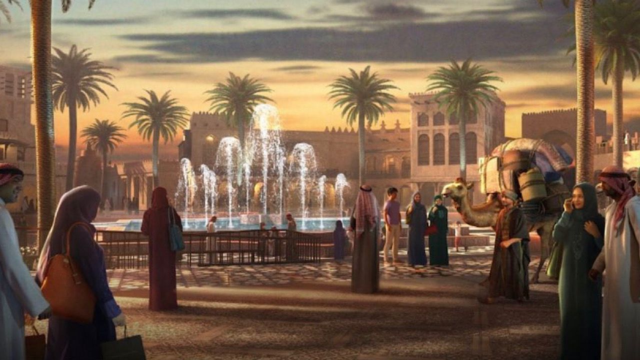 إطلاق مشروع قرية الحضارة الإسلامية بمساحة 275 ألف متر مربع .. صور