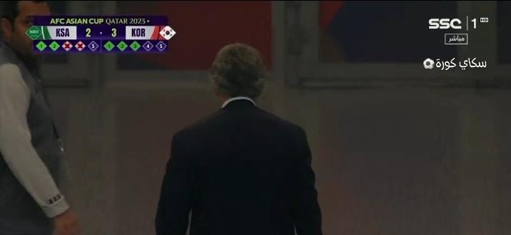 مانشيني يغادر قبل ضربة الجزاء الأخيرة .. فيديو