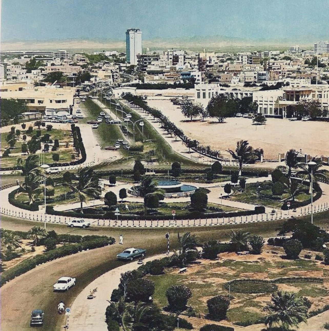 مشهد قديم من مدينة جدة