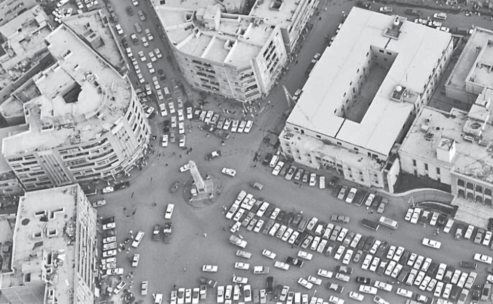 منظر جوي من الرياض قبل 42 عام