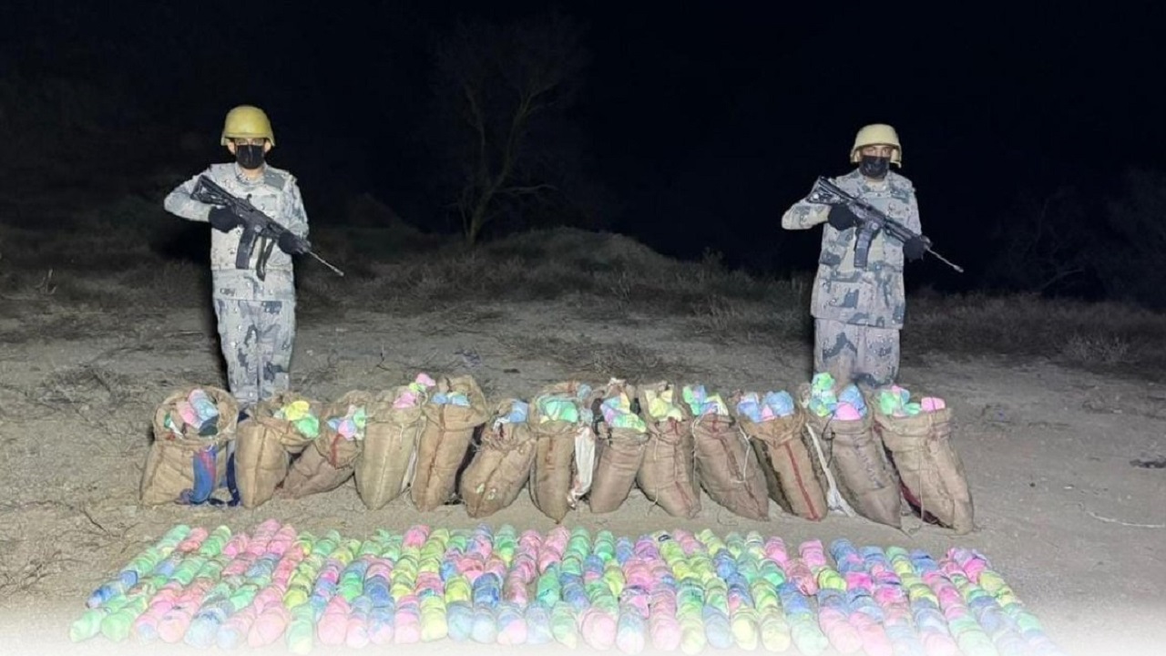 إحباط تهريب 315 كيلوجرام من القات المخدر بعسير