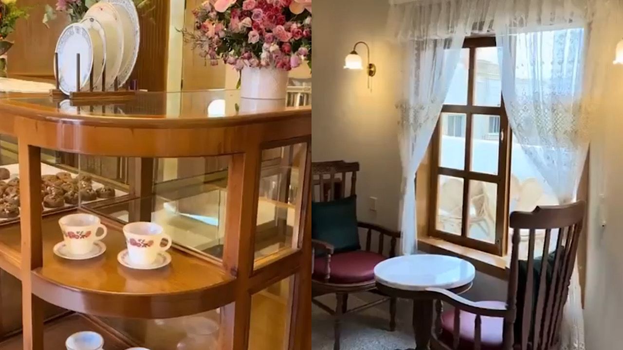مالك شقة قديمة يحولها إلى محل شاي رائع .. فيديو