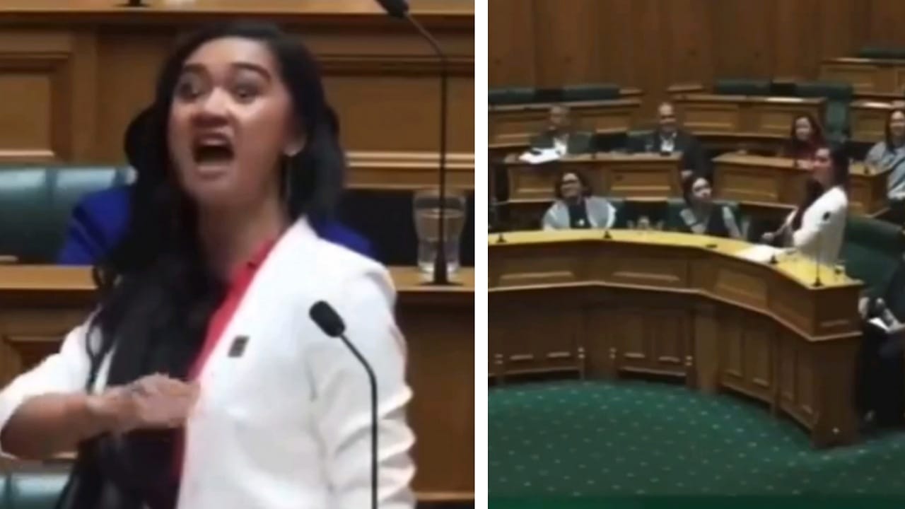 أصغر نائبة تشعل البرلمان أثناء إلقاء خطاب تنصيبها في نيوزيلندا..فيديو