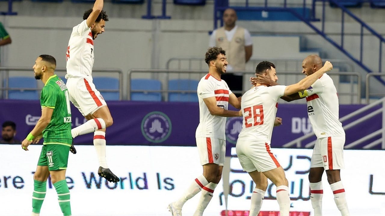 الزمالك يفوز على الرجاء المغربي ويتأهل لنهائي كأس التحدي