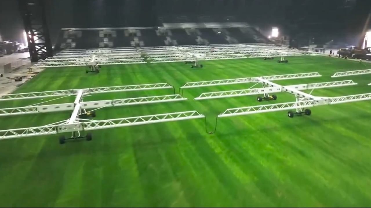 جاهزية أرضية ملعب المملكة أرينا الخاص بـ الهلال .. فيديو