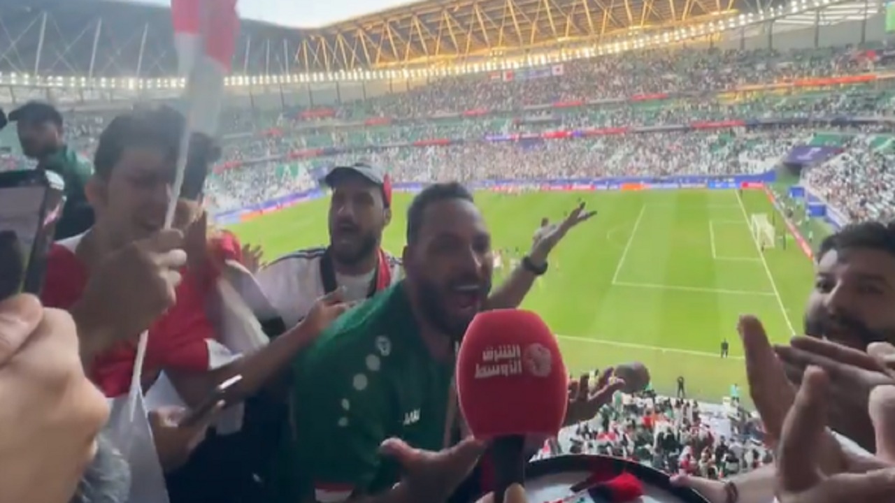 مشجعون عراقيون: الياباني وينه .. كسرنا عينه .. فيديو
