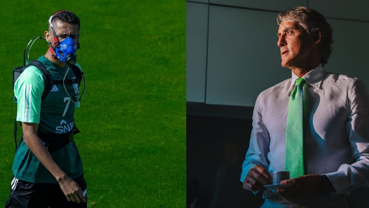 تفاصيل ما دار بين مانشيني وسلمان الفرج في آخر لقاء .. فيديو