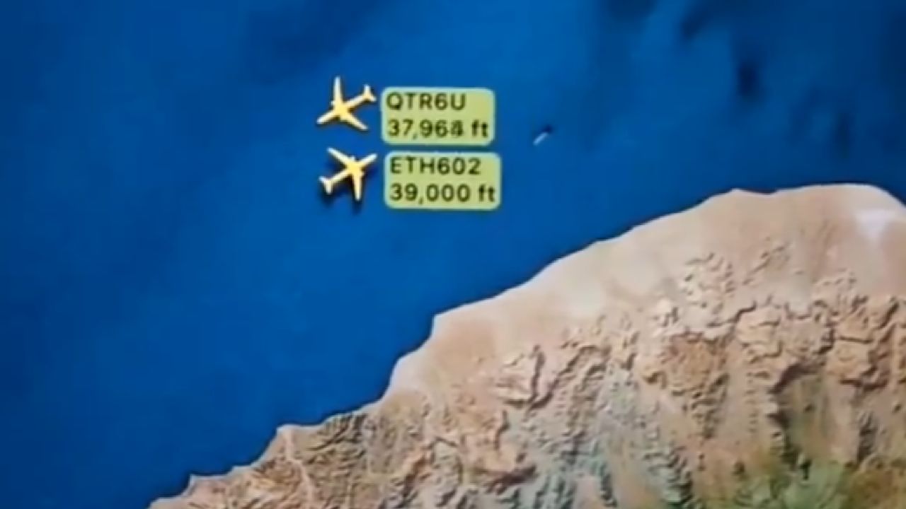 طيار: TCAS يمنع كارثة تصادم طائرتين قطرية وإثيوبية