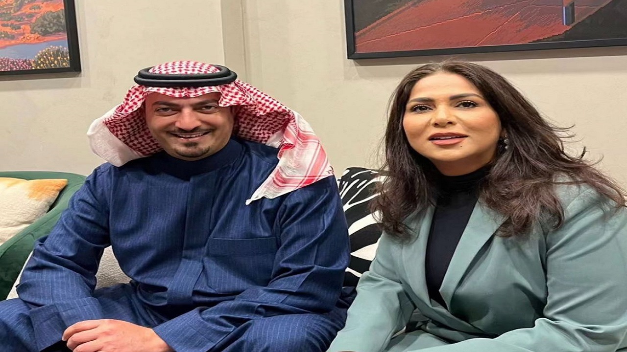 نوال الكويتية تستعد لليلة الأمير سعود بن عبدالله .. صور