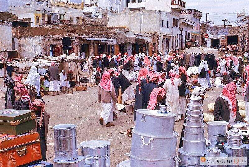سوق السبت في بلجرشي بالباحة قديما