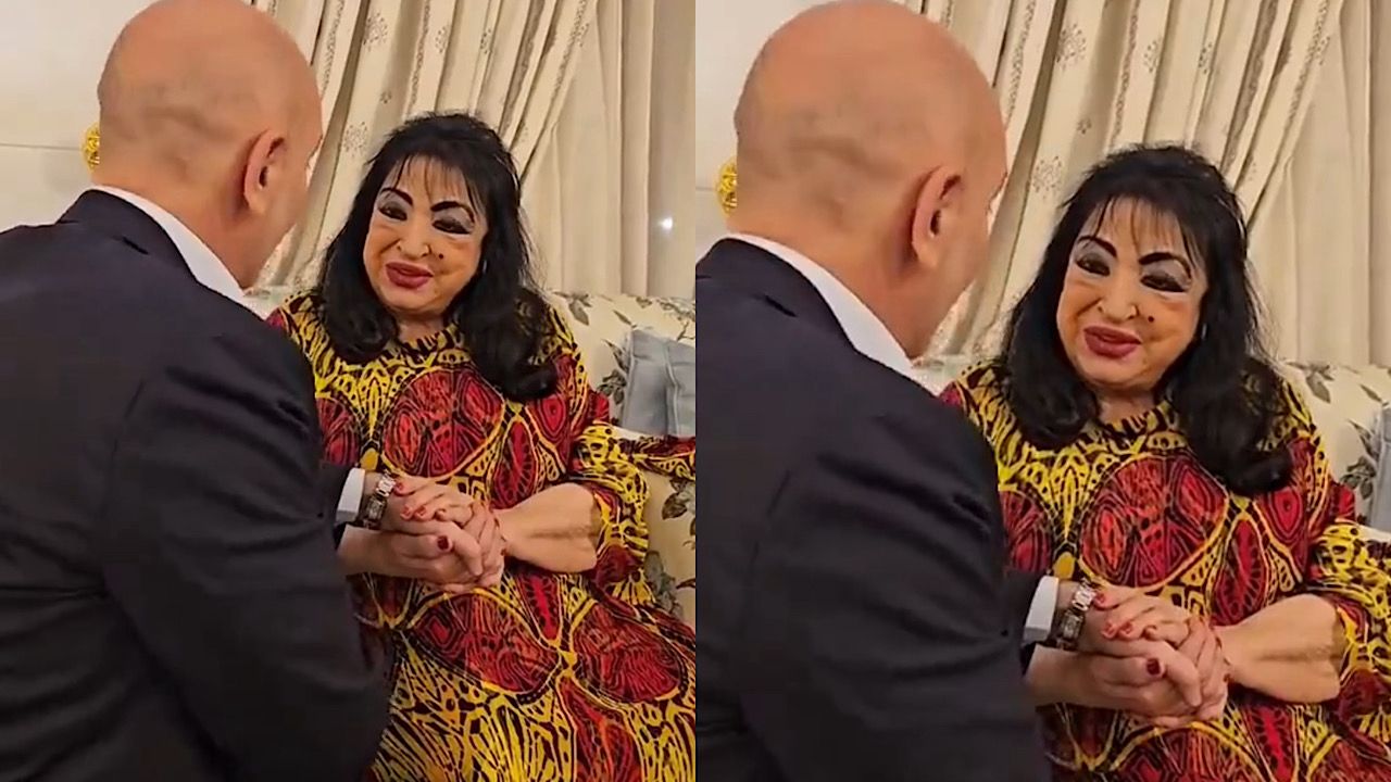 الفنانة سميرة توفيق سمراء البادية في أحد ظهور لها .. فيديو