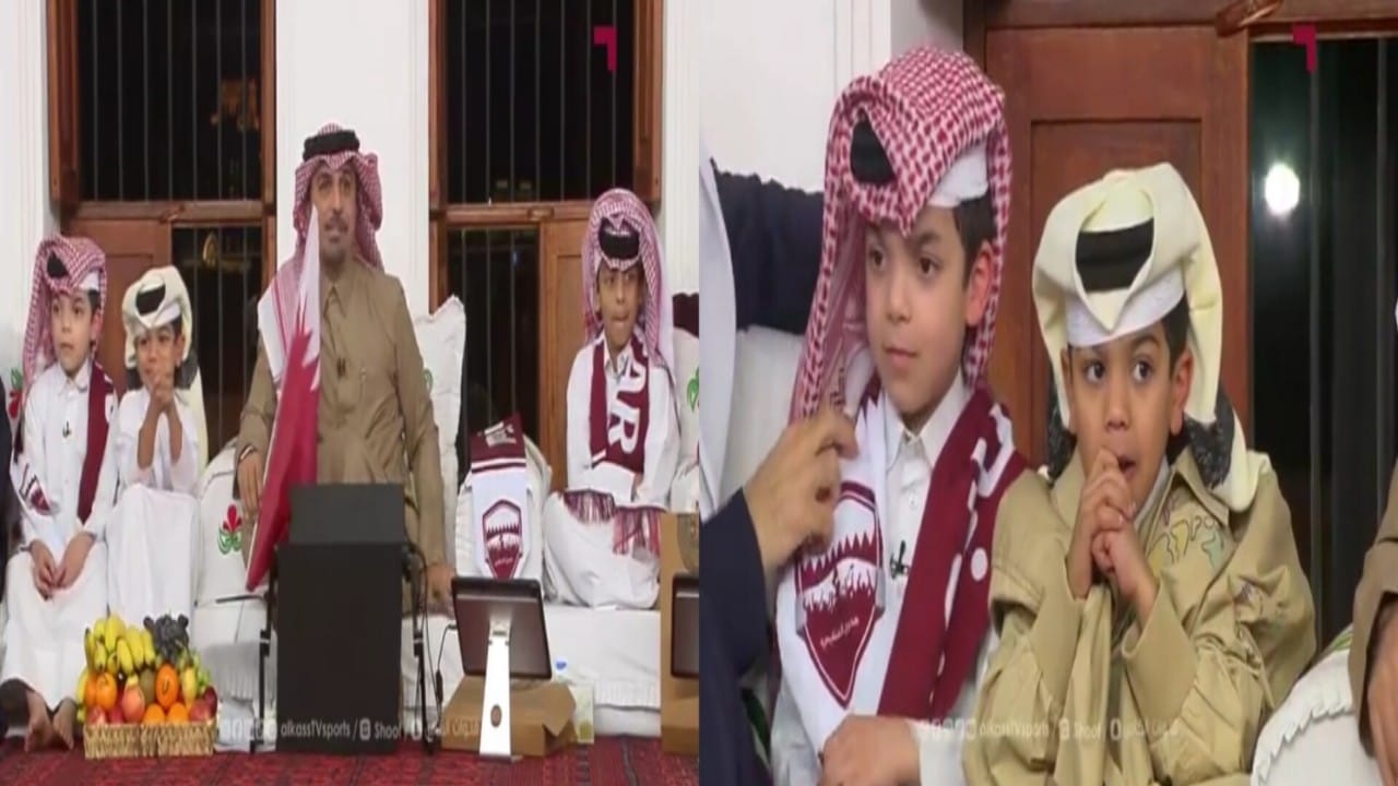 ردة فعل نشأت أكرم على طفل قطري يشعر بالبرد .. فيديو