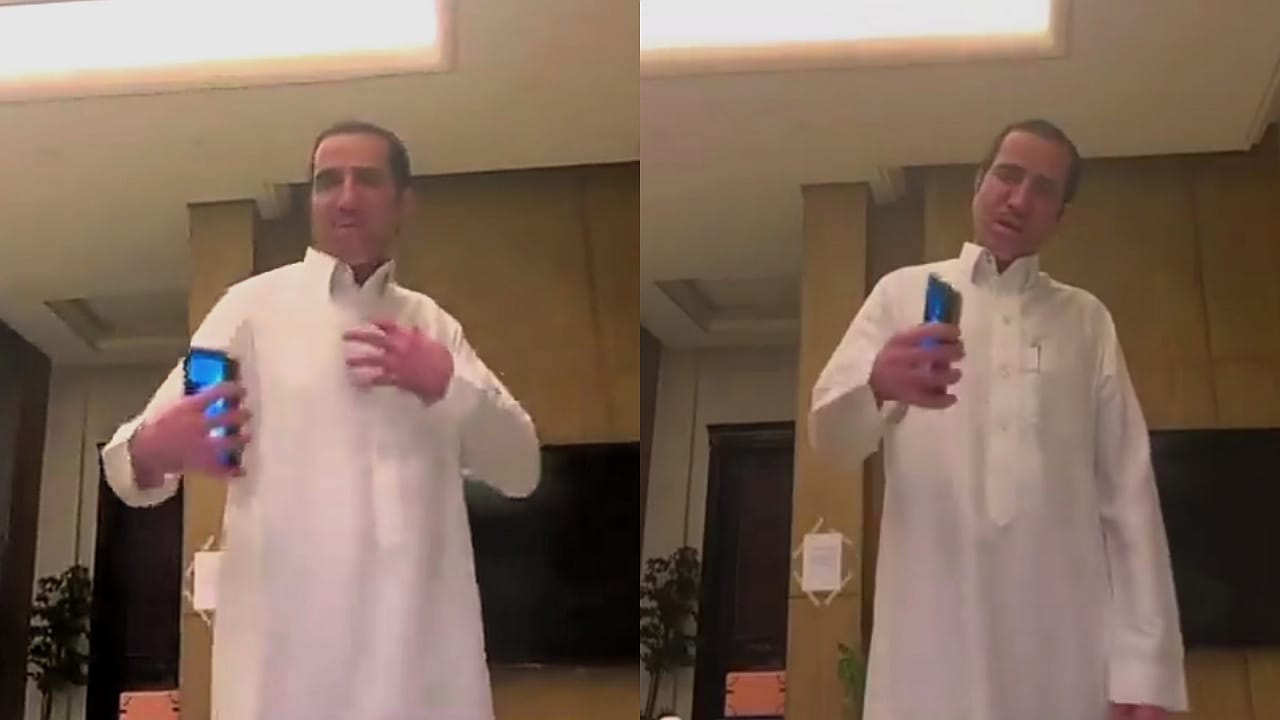 فايز المالكي يمازح ابنه راكان .. فيديو