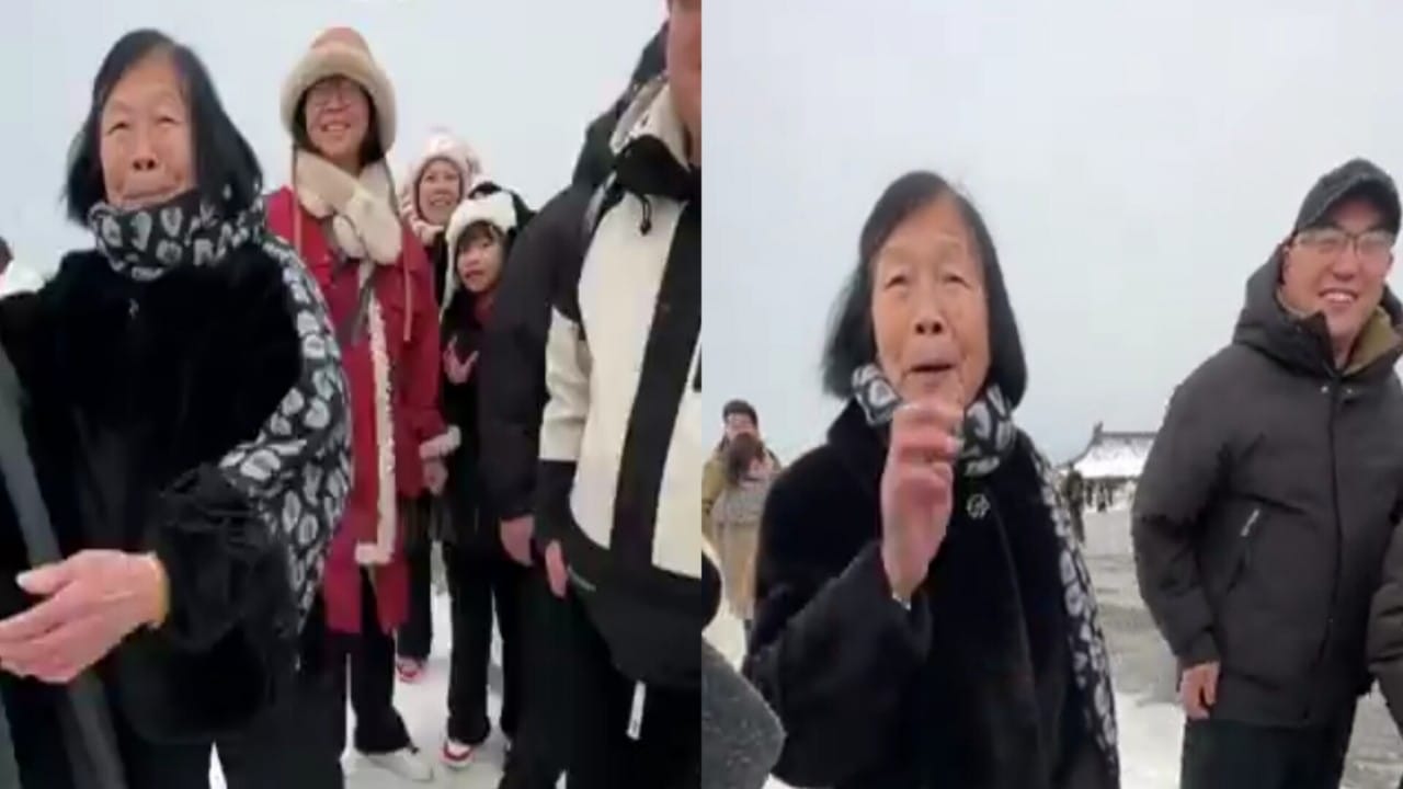 ردة فعل عائلة صينية على فتاة تحتفل بيوم التأسيس .. فيديو