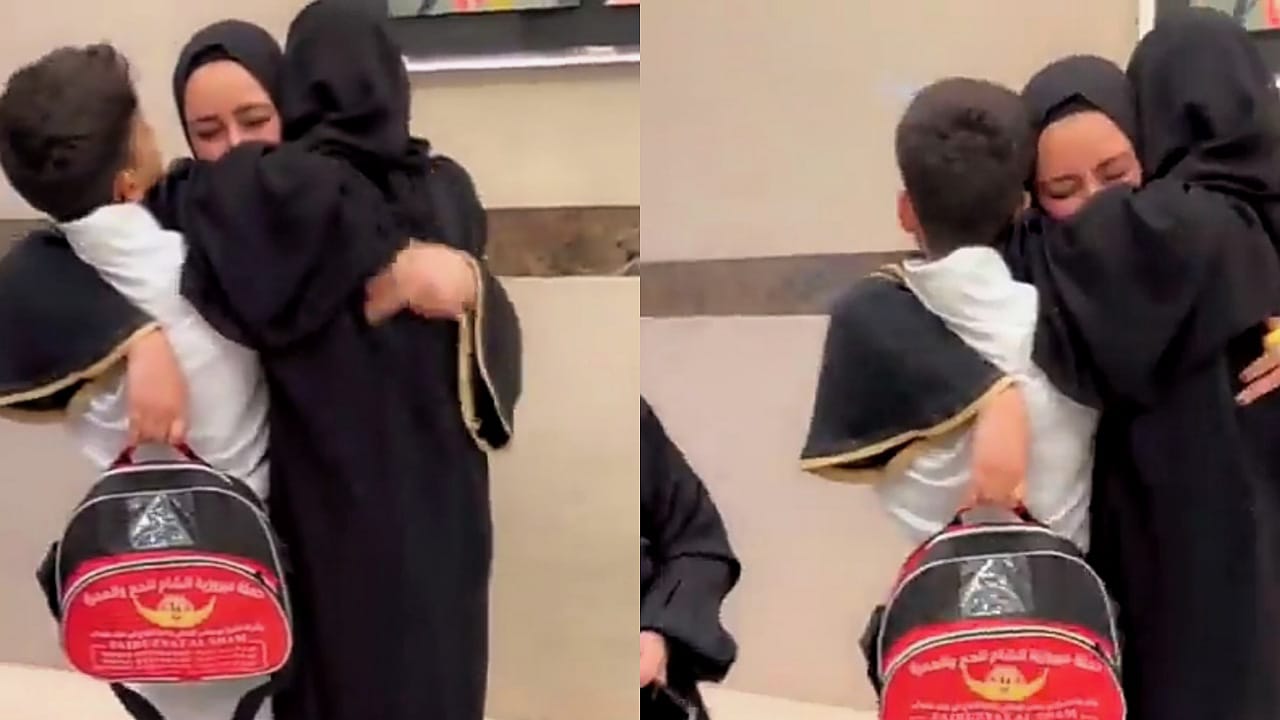 لقاء أم سورية بأبنائها بعدما فرقتهم الحرب 11 عامًا .. فيديو