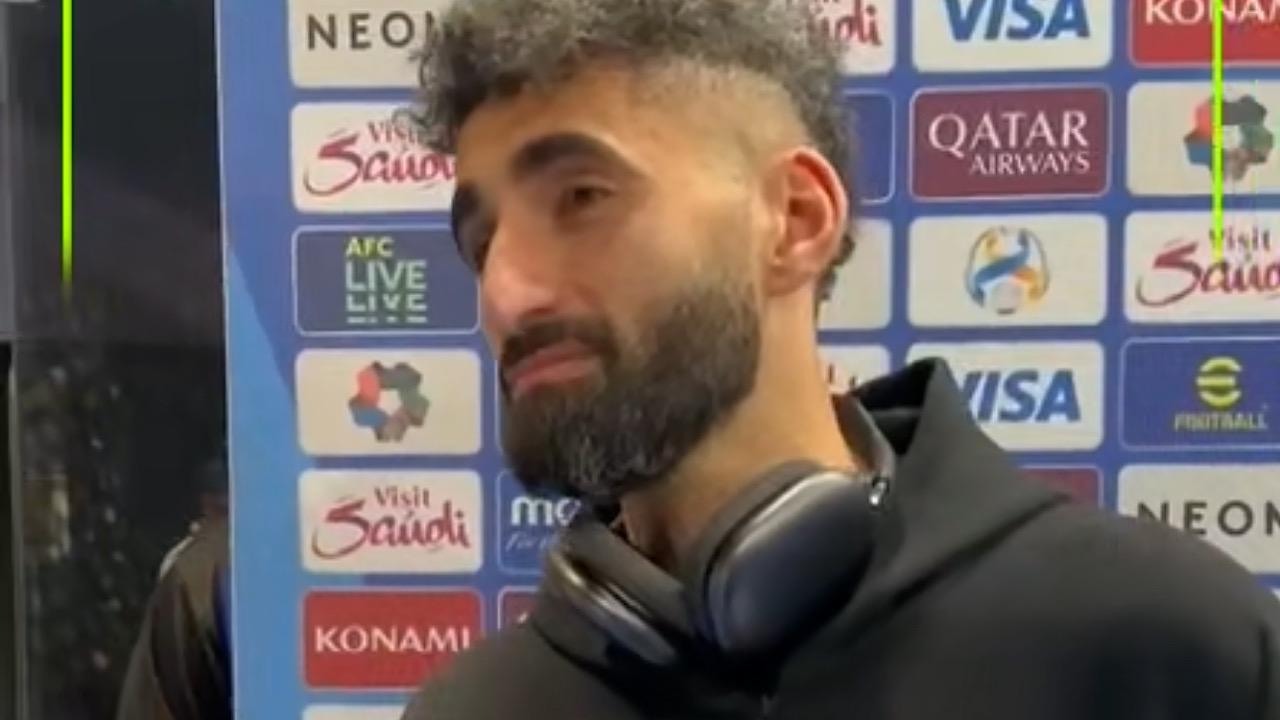 يحيى نادر لاعب العين‬⁩: حققنا الفوز في ملعب ممتلئ بجماهير ⁧‫النصر .. فيديو