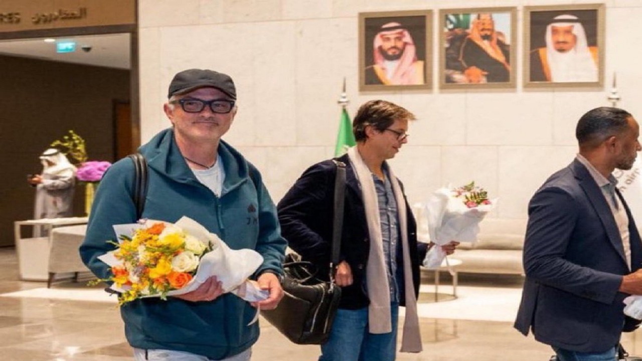 جوزيه مورينهو يصل إلى الرياض