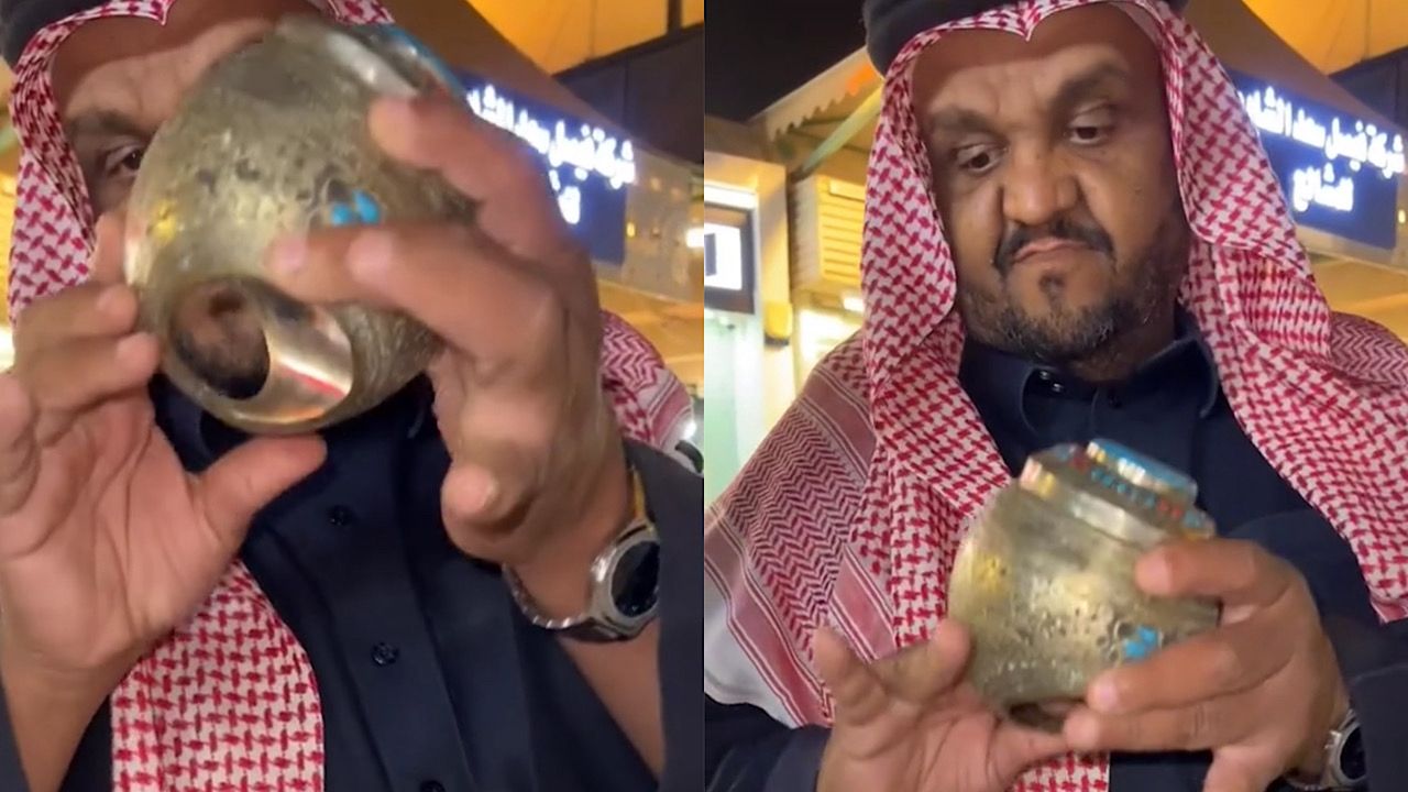 شلقم يستعرض أكبر خاتم بالعالم ويكشف عن سعره  .. فيديو