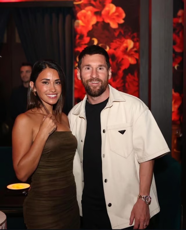 رقص هستيري لـ ميسي في عيد ميلاد زوجته .. فيديو